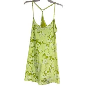 Outdoor Voices Dress Womens Size XL The Exercise Dress Hyper Green Floral